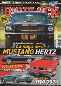 BIG BLOCK 22 SHELBY GT350 HERTZ 66 CORVETTE 63 PONTIAC GTO 74 CORVAIR MONZA CAB - Bild 1 von 3