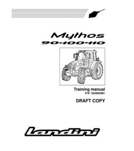 Landini Mythos 90 100 110 Workshop Manual - Picture 1 of 4