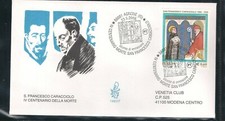 2008 ITALIA FDC VENETIA FRANCESCO CARACCIOLO BUSTA 1480 IT