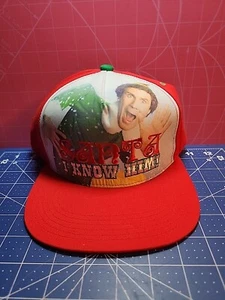 ๐ Buddy the Elf "Santa! I Know Him!" Snapback Hat - Christmas Fun ๐งโ๐ - Picture 1 of 6