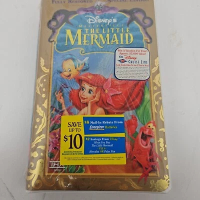The Little Mermaid. Disney Masterpiece Special Edition. NEW Sealed Foto 1 de 4