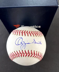 🔥 Ozzie Smith Signed OML Baseball Fanatics Authentic w/holograph COA & Box - Picture 1 of 4