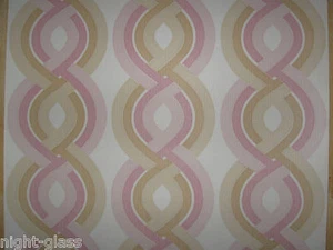 1 ROULEAU DE PAPIER PEINT ANCIEN TAPISSERIE MURALE/VINTAGE ROLL WALLPAPER/N°174 - Imagen 1 de 3