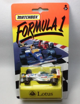 my1124, Matchbox 1994 Lotus F1 Formula 1 Formel 1 Blister ist ZU! 1:64 - Bild 1 von 4