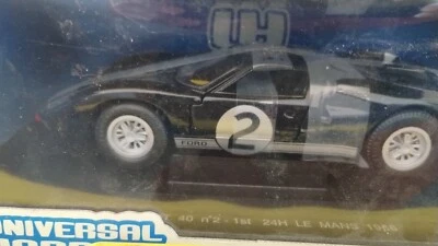 Universal Hobbies Ford GT 1:18 Scale Diecast Car Black In Box - Image 1 of 4