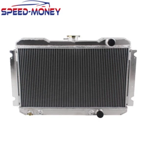 Radiador de refrigeración de aluminio de 3 filas para Nissan 720 1983-1986 L4 2.0 2.4 - Imagen 1 de 13