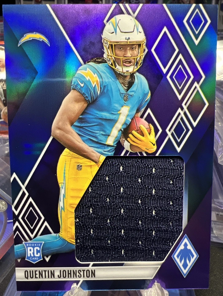 2023 Panini Phoenix - Rookie Jumbo Memorabilia Purple #RJM-QJ Quentin... - Image 1 of 4