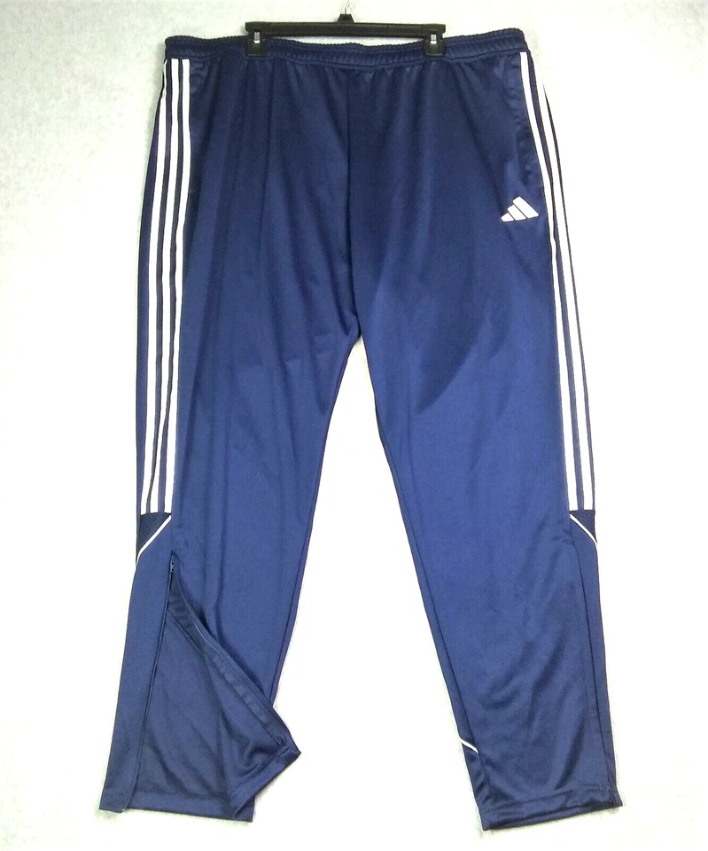 Adidas TIRO23 Men's 3XL Pants Football Soccer Track Training Navy Blue