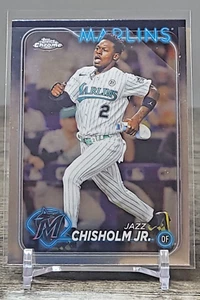 Topps 2024 cromado - #70 JAZZ CHISHOLM JR. - Imagen 1 de 3