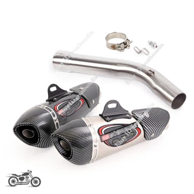 Silenciador escape 350 mm sistema de escape para Yamaha YZF R6 1998-2005 Foto 1 de 4