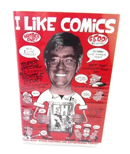 I Like Comics #1 Magazine Seattle Eichhorn BAGGE Groth DOUCET ~ Boarded - Picture 1 of 2