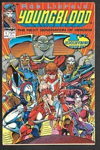 Youngblood comic first printing, april 1992, good condition, malibu comics - Bild 1 von 2