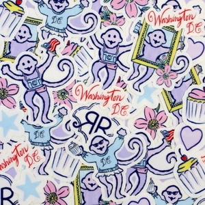 Roller Rabbit RARE Limited Edition Georgetown Washington DC Polo Pajamas XXS NWT - Picture 1 of 4