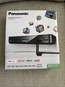 Panasonic DMP-BDT167EB Smart Blu-ray Player DMP-BDT167EB-K MultiRegion For DVD - Picture 1 of 2