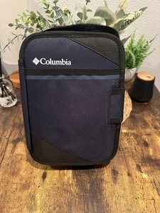 Columbia Lunch Cooler Black Zipperless Coldlok Hardbody Box Pack School Camping - Picture 1 of 12