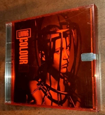 Stain - Living Colour (CD 1993 Epic) New Sealed Promotional Red Tint Jewel Case  Foto 1 de 2