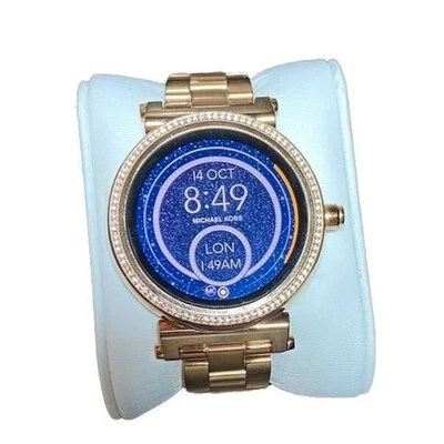 Michael Kors Access Rose Gold Watch MKT5022 - Image 1 of 4