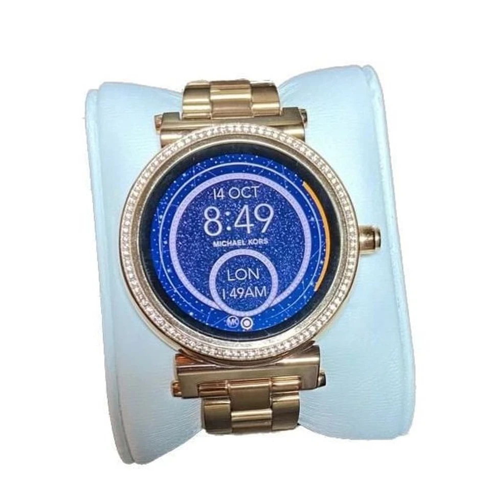 Michael Kors Access Rose Gold Watch MKT5022 - Image 1 of 4