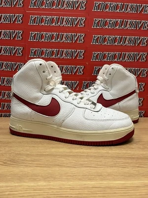 Talla 10.5 - Nike Air Force 1 Sculpt Alto Blanco Gimnasio Rojo W EUR-42.5 DC3590100 Foto 1 de 4