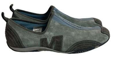 Zapatos informales Merrell Barrado con cremallera frontal para mujer 10 piedras azul salvia sin cordones Foto 1 de 4