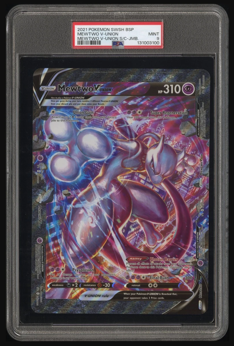 Mewtwo V-Union Pokémon TCG Cards for sale | eBay