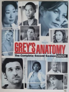 Grey's Anatomy Complete Second Season DVD, 6 Discs, Englisch, Serie, Ärzte - Bild 1 von 1