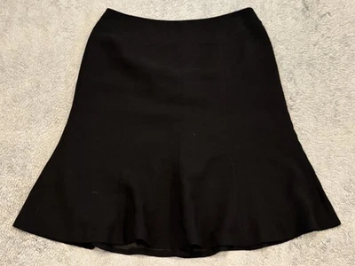 Falda ajustada y acampanada Jones Wear Essentials para mujer 12 negra elástica oficina carrera Foto 1 de 4