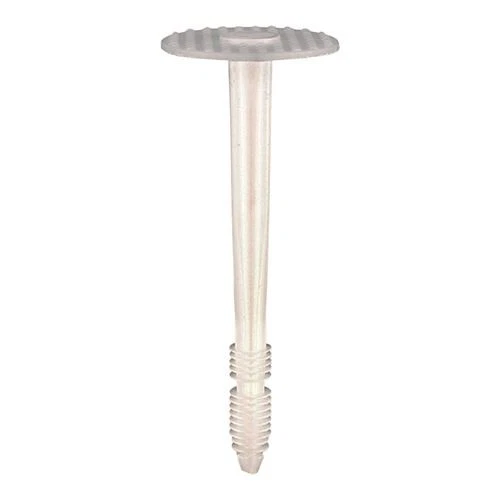 Timco - Soket Penebat Plastik Putih (Saiz 8.0 x 50mm - 100 Keping) - Image 1 of 1