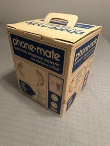 Vintage PhoneMate 800 Answering Machine – NOS – Open Box, Sealed Contents – 1980 - Zdjęcie 1 z 11