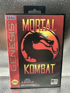Mortal Kombat (Sega Genesis, 1993) solo custodia - Foto 1 di 11