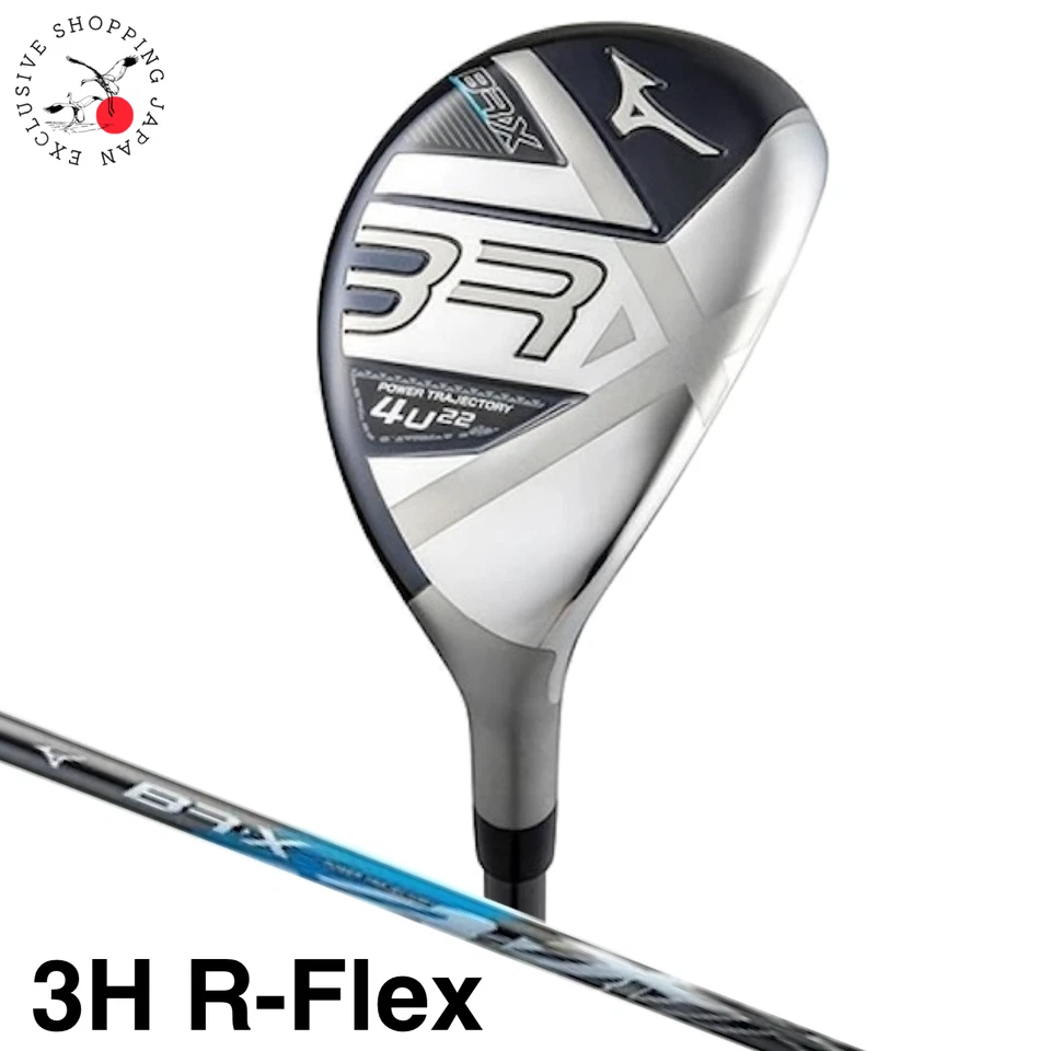 Mizuno BR-X Mens Hybrid Utility 3H R-Flex Original Graphite Shaft Japan Model RH - Image 1 of 4