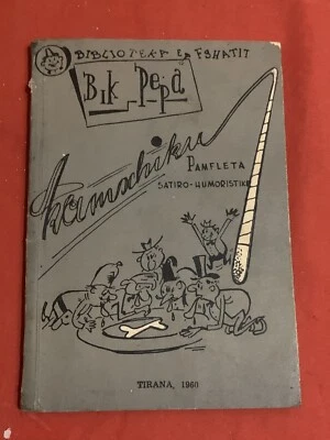 OLD ALBANIA BOOK-KAMXHIKU-BIK PEPA-PAMFLETA SATIRO HUMORISTIKE-1960-COMMUNISM - Image 1 of 4