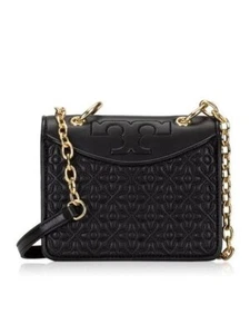 Tory Burch Mini borsa a tracolla donna Bryant nera 46185 001 - Foto 1 di 5
