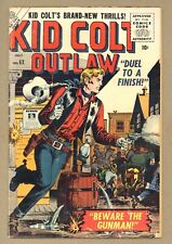 Kid Colt Outlaw 62 GVG Maneely cover Ayers Severin Keller 1956 Atlas Comics W371