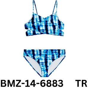 Kanu Surf Girls' Coral Reef Beach Sport Wrap Around Bikini 2-Piece Swimsuit, 12 - Picture 1 of 3