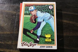 TARJETA AUTOGRAFIADA DE JERRY GARVIN TORONTO BLUE JAYS - Imagen 1 de 1