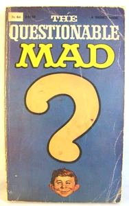 The Questionable MAD - William M Gaines - 1967 1st Print Signet - Acceptable - Foto 1 di 3