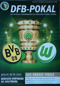 Program DFB Trophy Finale 2015 Borussia Dortmund - VFL Wolfsburg - Picture 1 of 1