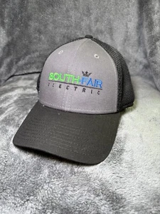 South-Fair Electric Hat – New Era 9FORTY Adjustable Trucker Cap – Gray & Black - Picture 1 of 9