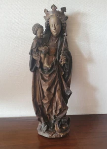 Marienstatue mit Jesuskind 75 X 25 cm - Bild 1 von 3