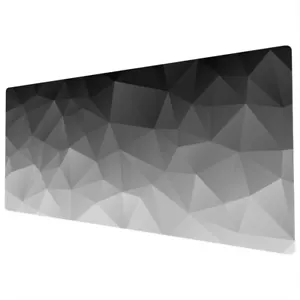 XXL Maus Matte Pad extra groß 90x40cm Full Schreibtisch PC Schwarz Weiß Grau UK - Bild 1 von 6