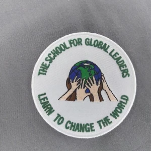 The School For Global Leaders Multicultural 'Learn To Change The World' Patch - Picture 1 of 2