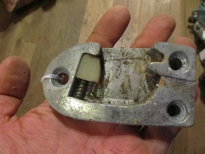 1955 Pontiac Chieftain 4 Door Sedan LH Rear Door Striker - Picture 1 of 3