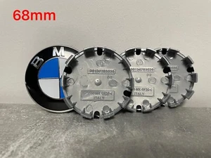 4x 68mm Nabenabdeckung Radnabenkappen Nabendeckel 36136783536 für BMW - Bild 1 von 2