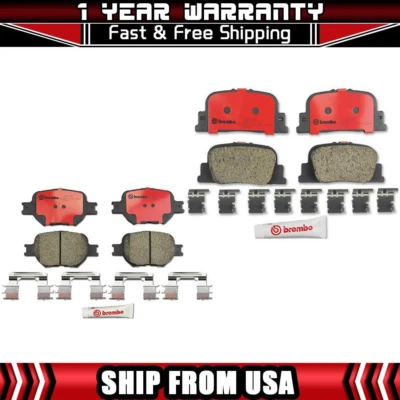 Se adapta a pastillas de freno delanteras + traseras de cerámica Scion tC 2005-2010 - Brembo Premium OE Foto 1 de 4