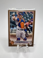 James McCann 2022 Topps Gold Parallel #'d/2022 #256 New York Mets
