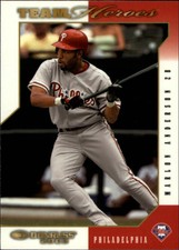 2003 (PHILLIES) Donruss Team Heroes Glossy #394 Marlon Anderson