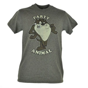 Looney Tunes Party Like An Animal Taz Tasmanian Devil Cartoon Tshirt Tee - Picture 1 of 5