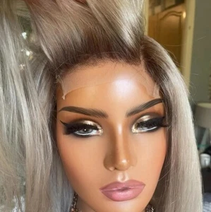 Ombre Blonde Human Hair Wigs 13x4 Lace Front Wigs for Women - Zdjęcie 1 z 7