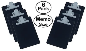 "Paquete de 6 clip de metal premium para portapapeles Acrimet tamaño (9 1/8"" x 6 1/4") - Imagen 1 de 4